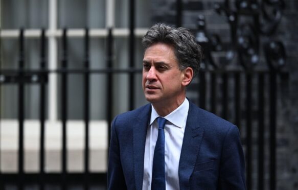 Ed Miliband, Secretary of State for Energy Security and Net Zero, at Downing Street, UK. Credit: Malcolm Park / Alamy Stock Photo. Image ID: 2XJ02DG.